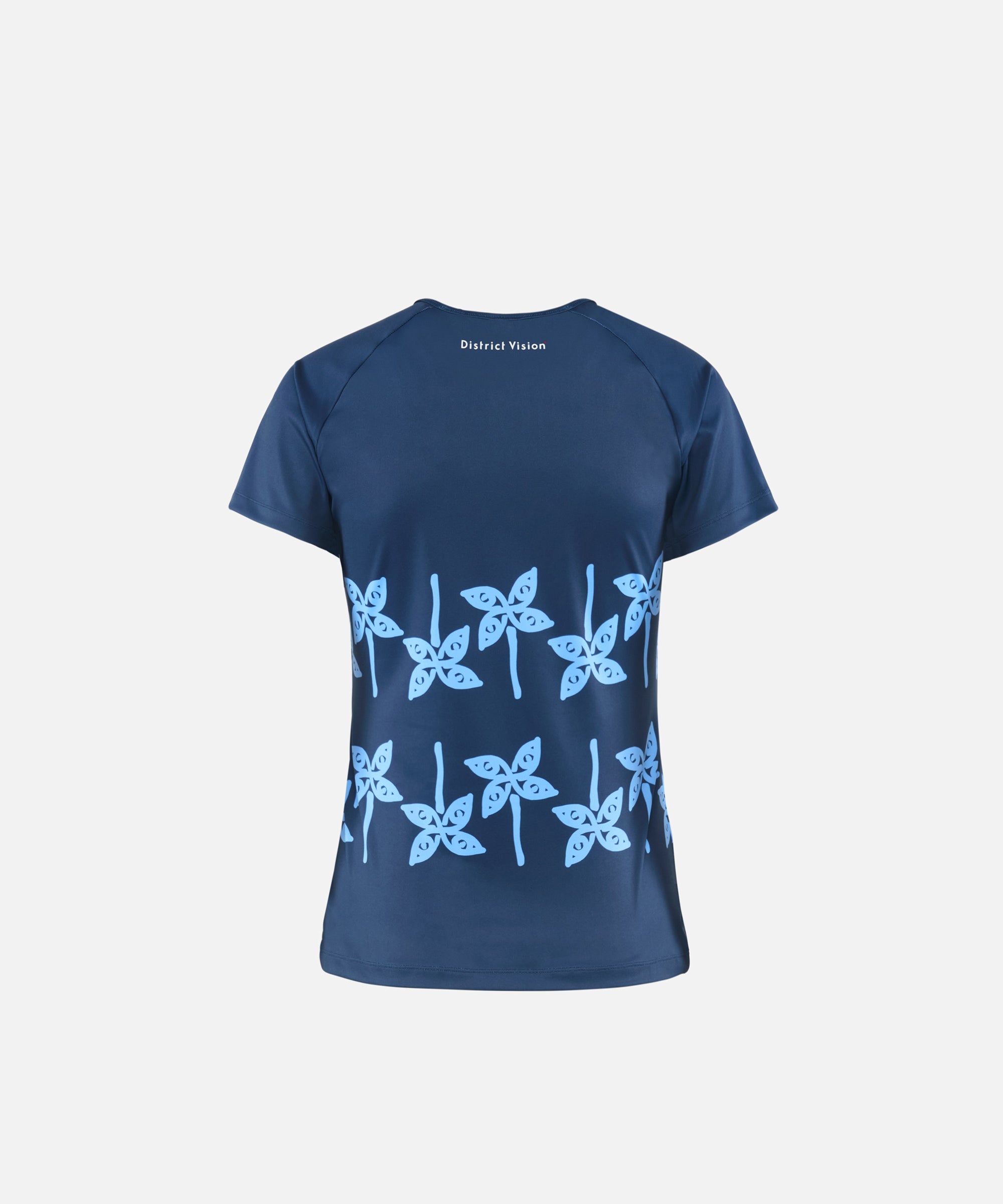 District Vision | Lightweight Short Sleeve Fitted Graphic Tee - Zephyr