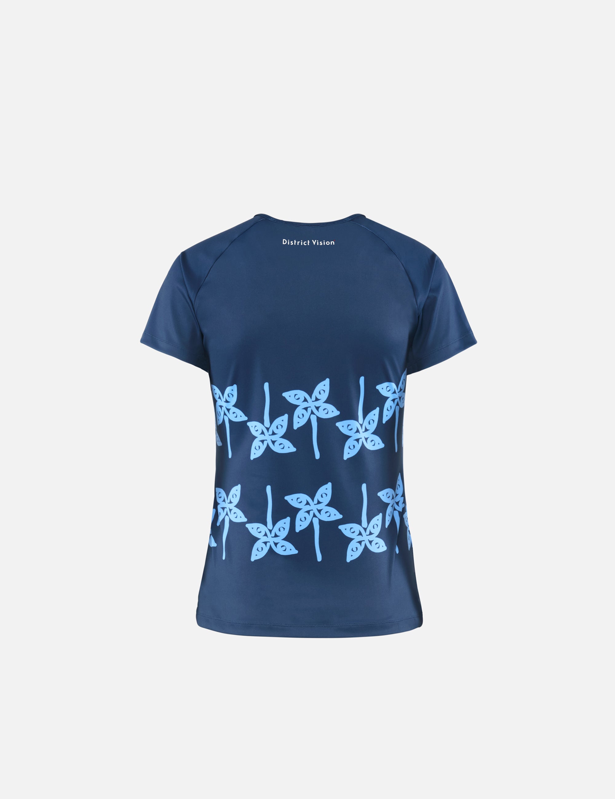 District Vision | Lightweight Short Sleeve Fitted Graphic Tee - Zephyr