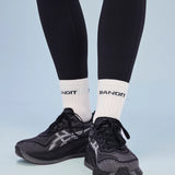 Bandit | Lite Run™️ Quarter Socks - White with Honey - แพ็ค 2 คู่