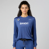 Bandit | Micromesh™ Current RunnerLong Sleeve Tee - Unisex, Space Blue