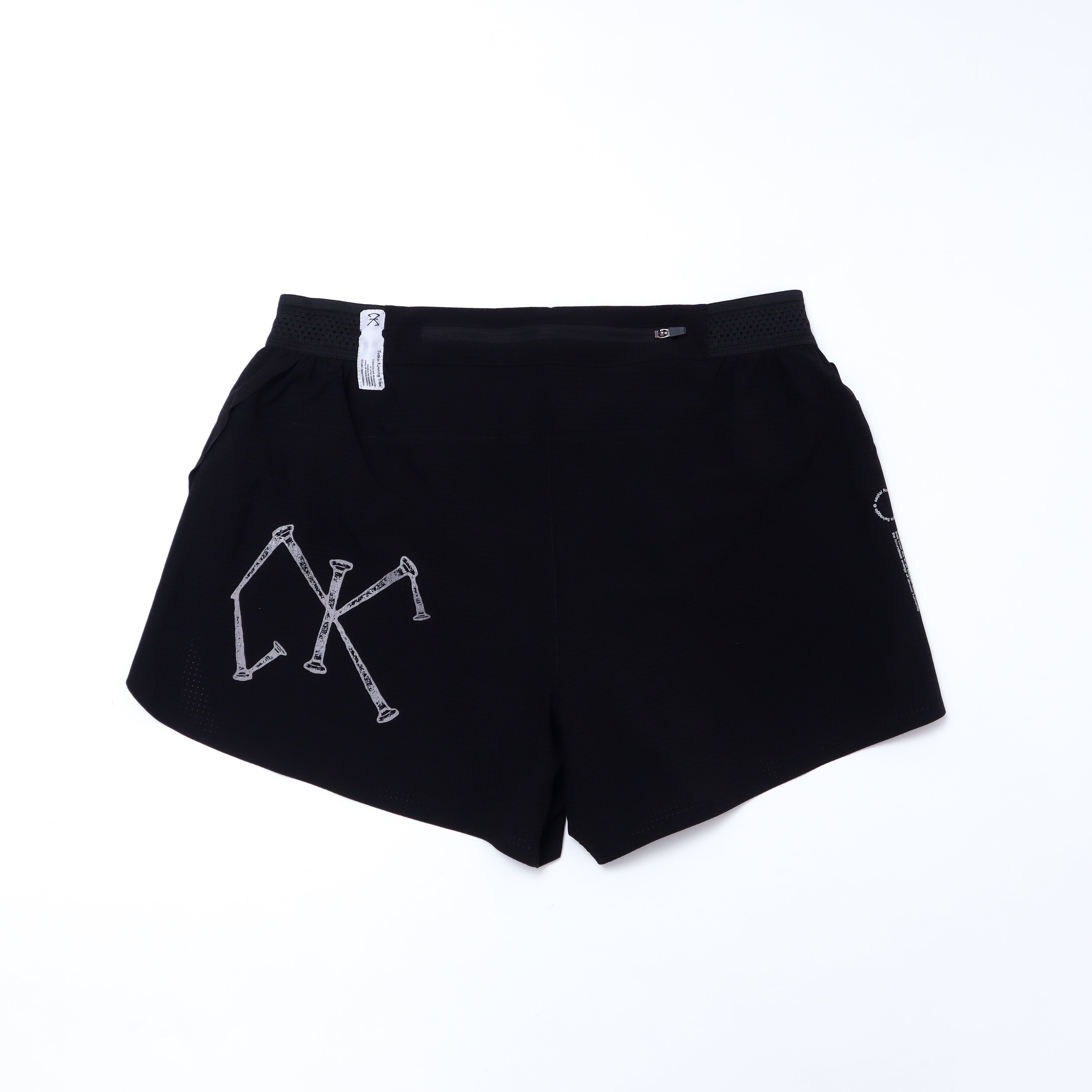 Saqkai | [ELITE] Saqkai Tribe X Bottlesmoker X Andreyoga — Performance Trail Short - Black