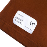 Saqkai | Saqkai Tribe X Bottlesmoker X Andreyoga — Women Crop Tee - Coffee Brown