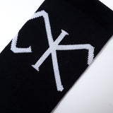 Saqkai | Saqkai Tribe X Bottlesmoker X Andreyoga — Performance Trail Socks - Black