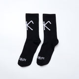 Saqkai | Saqkai Tribe X Bottlesmoker X Andreyoga — Performance Trail Socks - Black