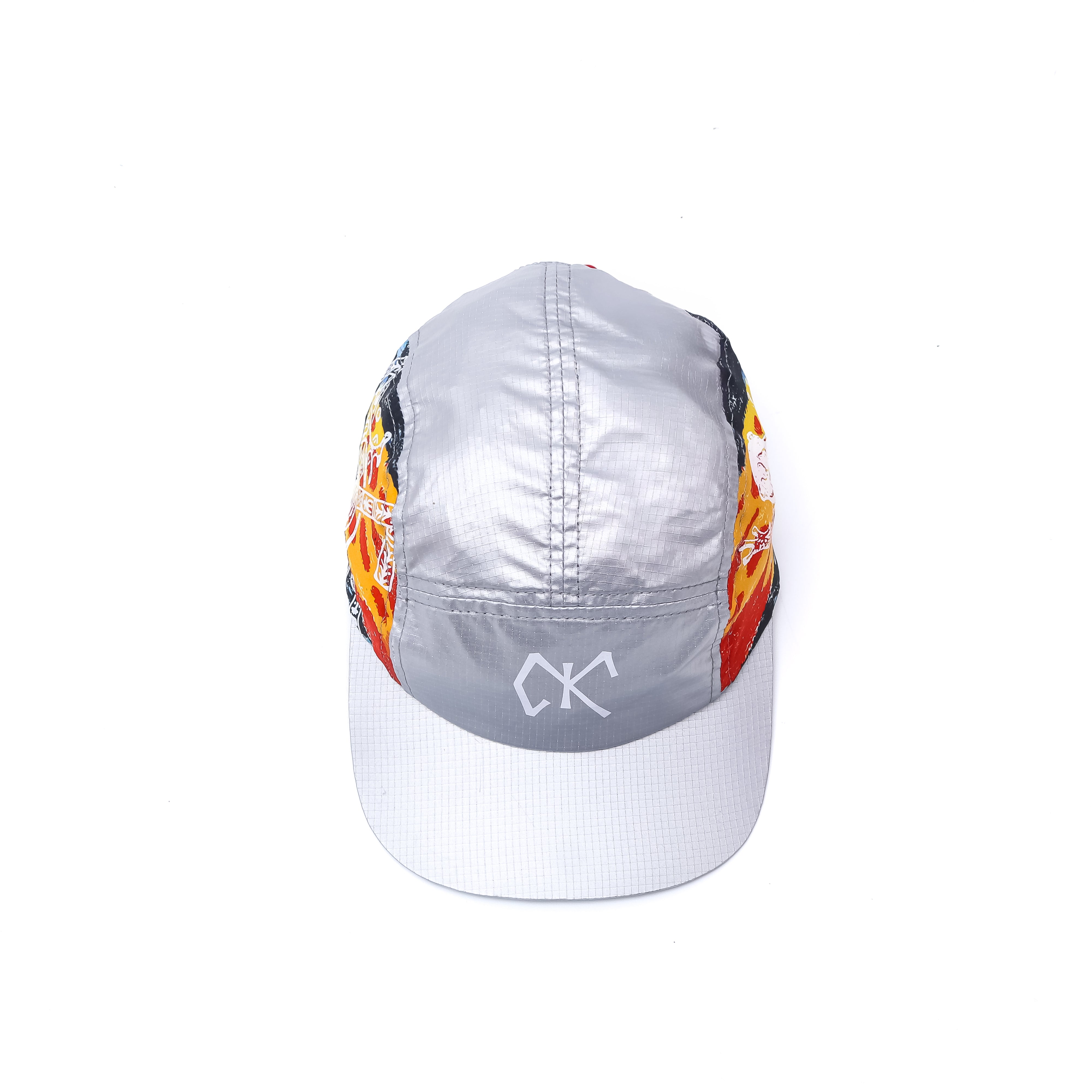 Saqkai | Saqkai Tribe X Bottlesmoker X Andreyoga — Lightweight Performance Cap - Silver