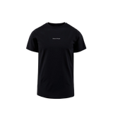 District Vision | Ultralight Aloe Short Sleeve Tee - Black Wordmark