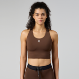 Bandit | Stamina™ Scoop Neck Race Crop - Umber