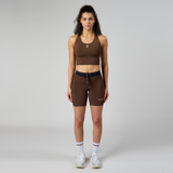 Bandit | Stamina™ Scoop Neck Race Crop - Umber