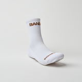 Bandit | Lite Run™️  Quarter Socks - White with Nutmeg - 2 Pack