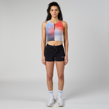 Bandit | Ares Flex™ Zip Front Race Crop - Split Gradient