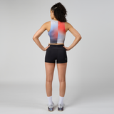 Bandit | Ares Flex™ Zip Front Race Crop - Split Gradient