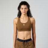 Bandit | Stamina™ Scoop Neck Run Bra - Nutmeg