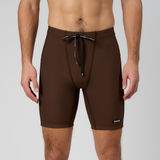 Bandit | Cadence™ Next Gen 7 Pocket Half Tights - Umber