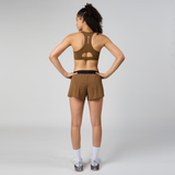 Bandit | Stamina™ Scoop Neck Run Bra - Nutmeg