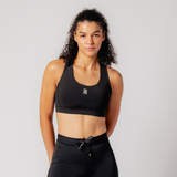 Bandit | Stamina™ Scoop Neck Run Bra - Black