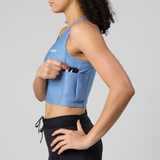 Bandit | Ares Flex™ Zip Front Race Crop - Skyline