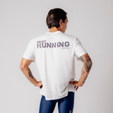 Bandit | Drift™ Graphic Performance Tee "Bandit Running" - White