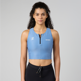 Bandit | Ares Flex™ Zip Front Race Crop - Skyline