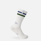 District Vision | Japanese Organic Cotton Socks - White/Navy