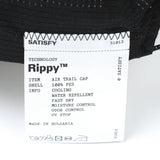 Satisfy | Rippy™ Air Trail Cap - Black SA