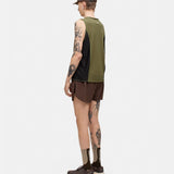 Bandit | Stamina™ Scoop Neck Race Crop - สีดำ 