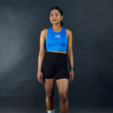 Made For Women | Mirai Crop Top – Blue