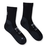 Satisfy | Merino Nylon Tube Socks - Black