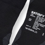 Satisfy | Merino Nylon Tube Socks - Black