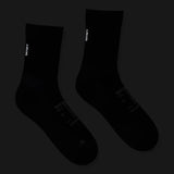 Satisfy | Merino Nylon Tube Socks - Black