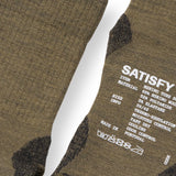 Satisfy | Merino Nylon Tube Socks - Dark Olive