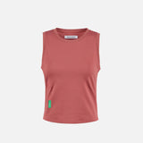 District Vision | Fitted Muscle Tank - Vintage Red