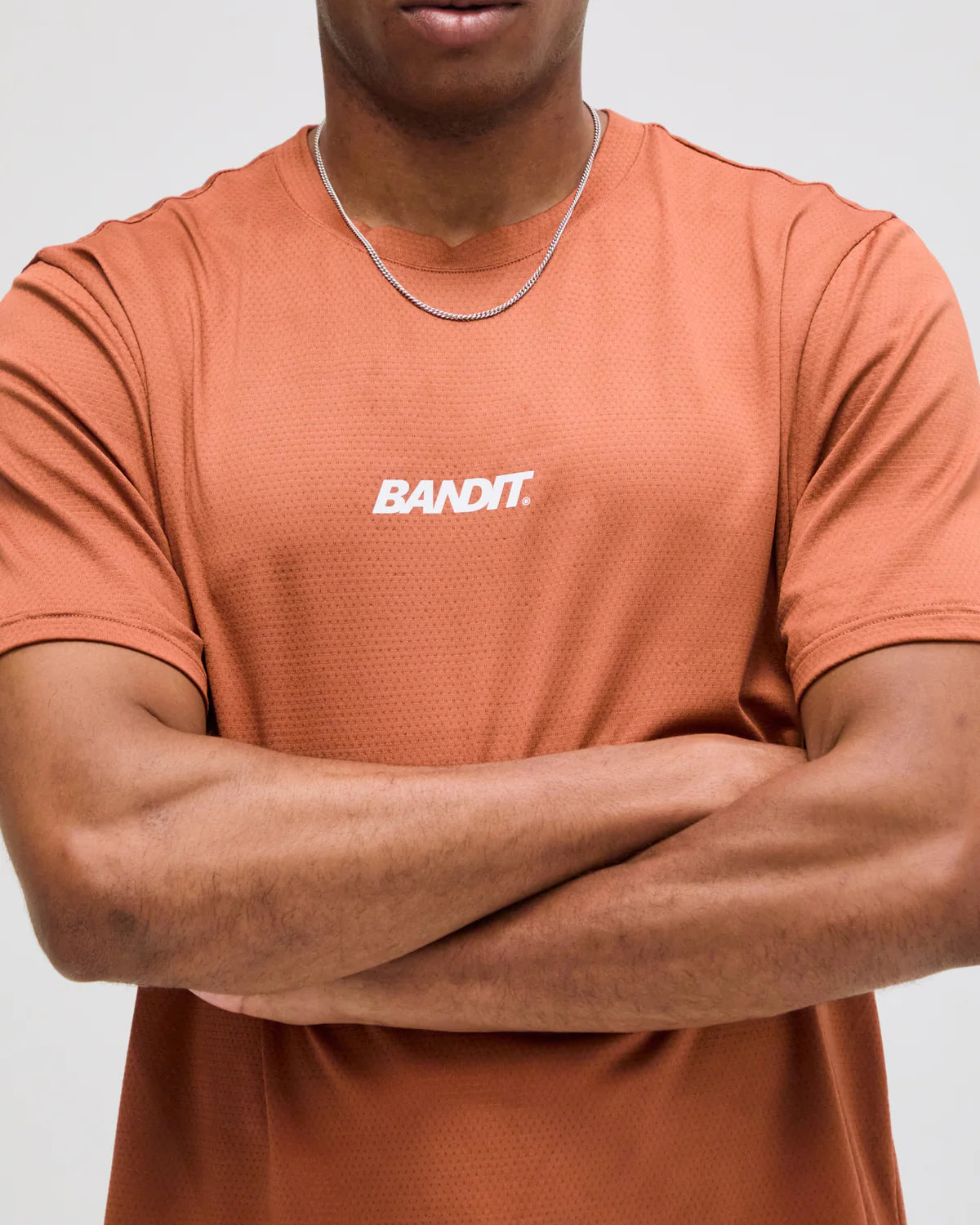 Bandit | Men's Micromesh™ Run Tee - Rust