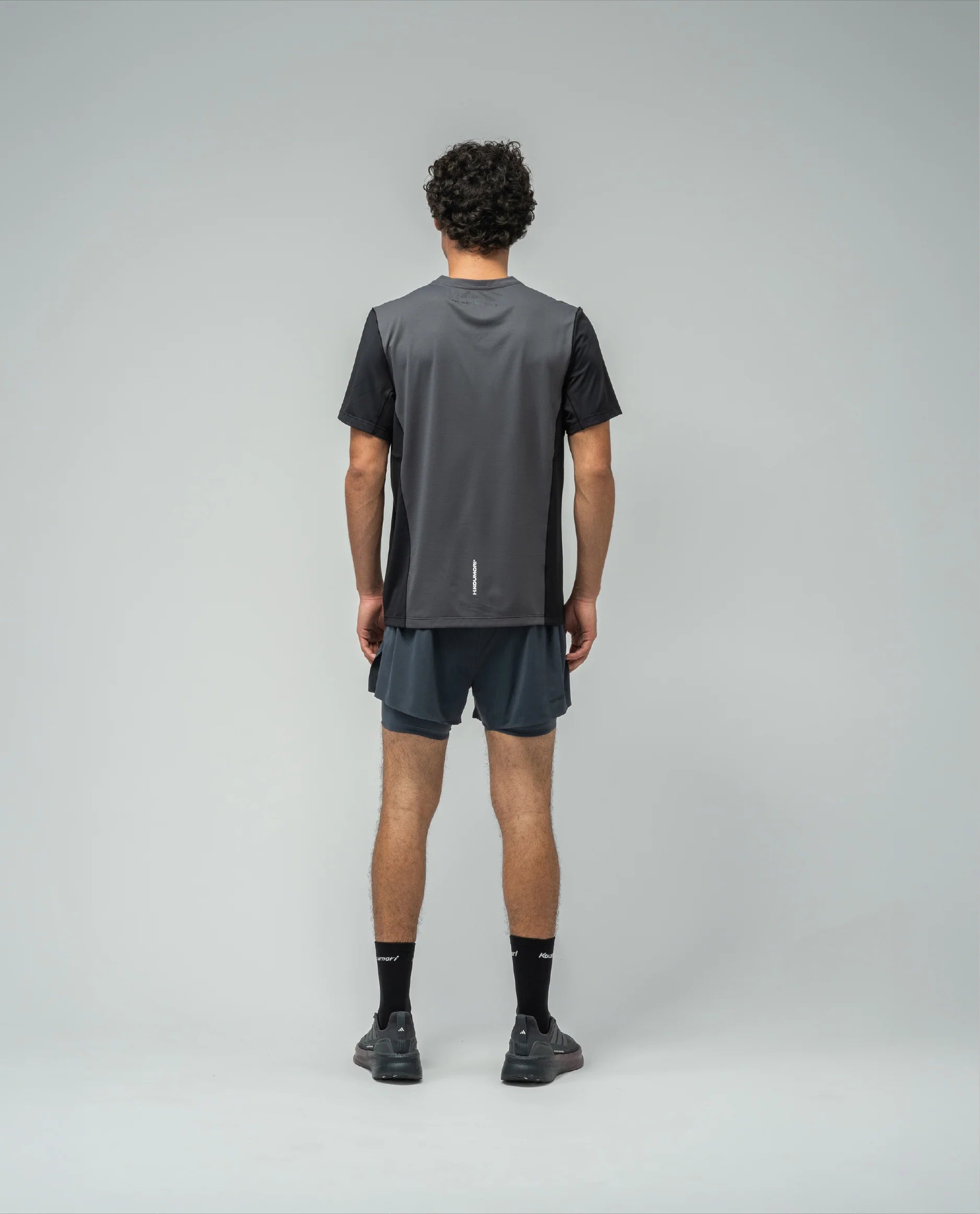 Hermanos Koumori | SS Light Training T-Shirt - Asphalt Black