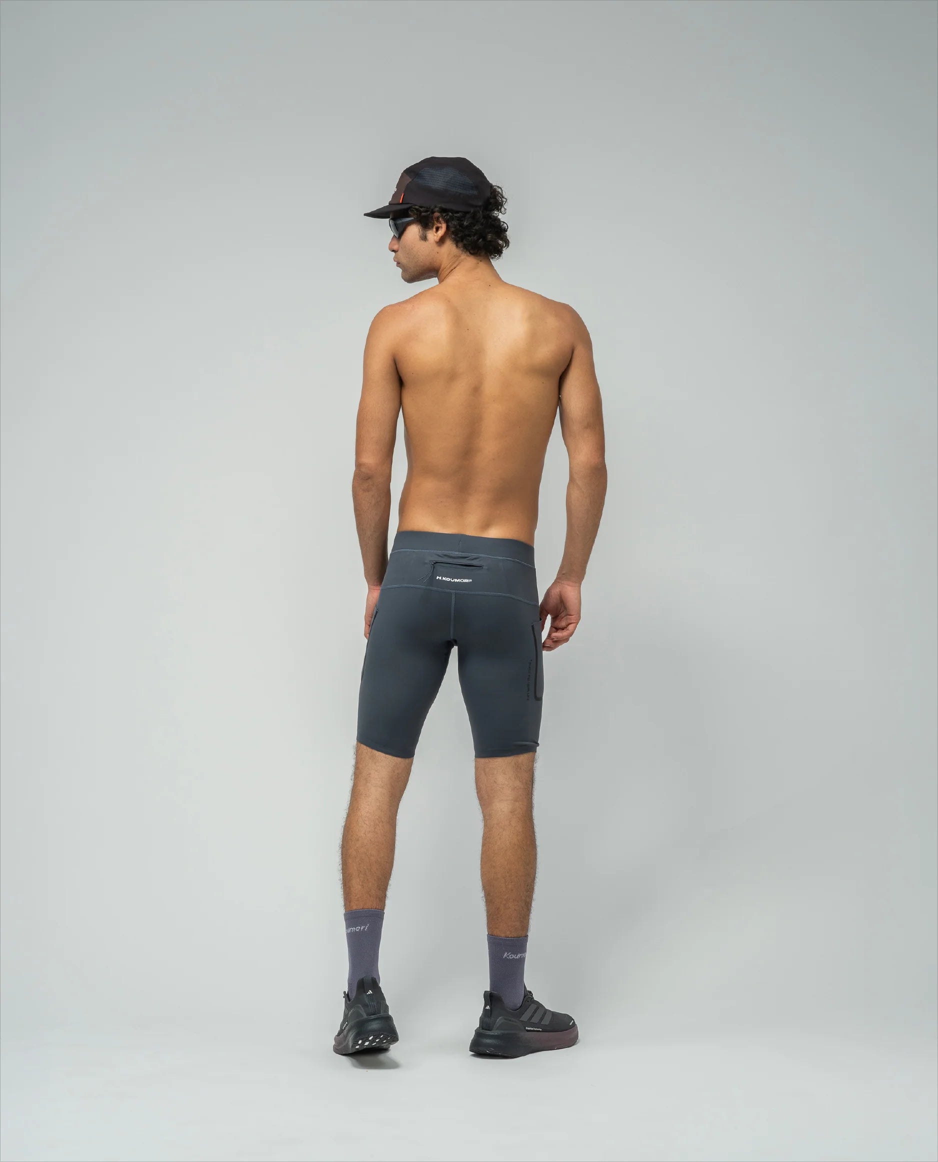 Hermanos Koumori | Training Tights - India Ink