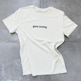 4T2 | Tee,  Gone Running - Raw White