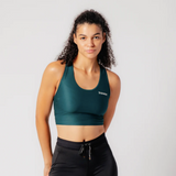 Bandit | Drift™ Crop Singlet w/ Built in Bra - Pine