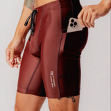 Bandit | Superbeam™ Next Gen 7 Pocket Half Tights - Deep Cherry