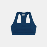 Bandit | Women's Stamina-V™ Square Neck Run Bra - Ink Blue