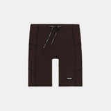 Bandit | Men's Striped Cadence™ 7 Pocket Lined Half Tights - Cacao / Black