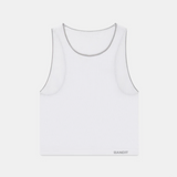 Bandit | Stamina™ Scoop Neck Race Crop - สีดำ 