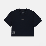 Bandit | Stamina™ Scoop Neck Race Crop - สีดำ 