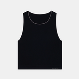 Bandit | Women's StretchKnit™ Pop Stitch™ Run Tank - Black