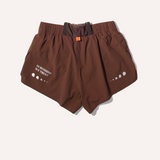 Uppervoid | Lago "3" SPLIT SHORTS" - Coffee