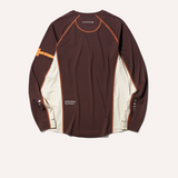 Uppervoid | Saci "MOISTURE WICKING LONG SLEEVE T-SHIRT" - Chicory Coffee