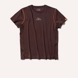 Uppervoid | Tyet S "MOISTURE WICKING T-SHIRT" - Coffee