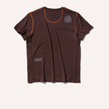 Uppervoid | Tyet S "MOISTURE WICKING T-SHIRT" - Coffee
