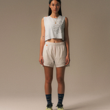 Uppervoid | Vala "CROPPED MUSCLE TEE" - Blue Green