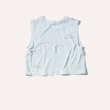 Uppervoid | Vala "CROPPED MUSCLE TEE" - Blue Green