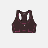 Bandit | Women's Vanisher™ Pop Stitch™ Arco Run Bra - Espresso