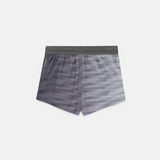 Bandit | Men's CoolGrid™ 3" Split Short - Uneven Gradient - Plaster / Slate